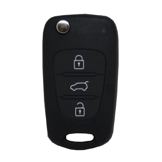 Carcasa De Mando Plegable 3 Botones Hyundai / Kia - Perfil Hyn14