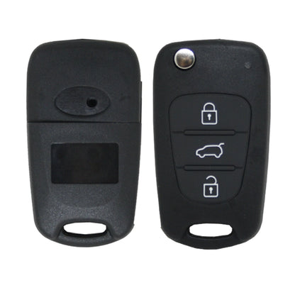 Carcasa De Mando Plegable 3 Botones Hyundai / Kia - Perfil Hyn14