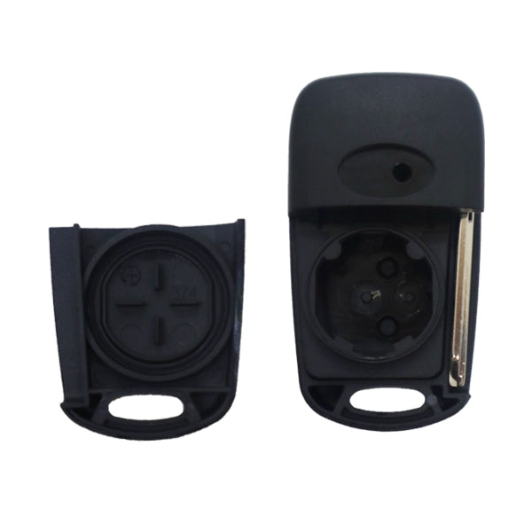Carcasa De Mando Plegable 3 Botones Hyundai / Kia - Perfil Hyn14R
