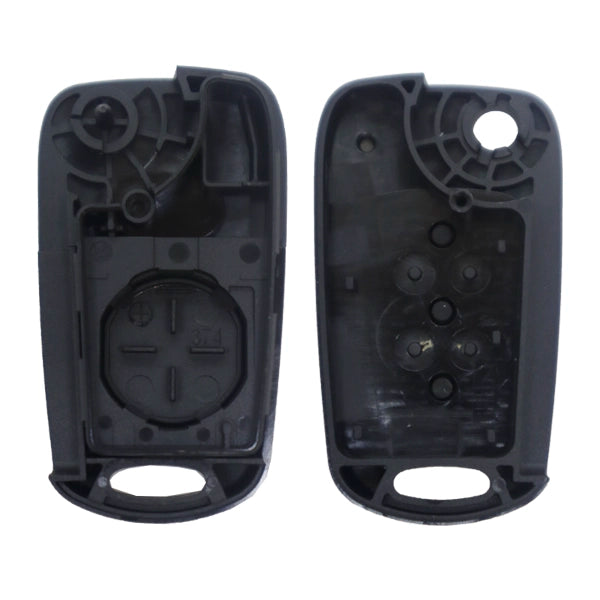 Carcasa De Mando Plegable 3 Botones Hyundai / Kia - Perfil Hyn14R