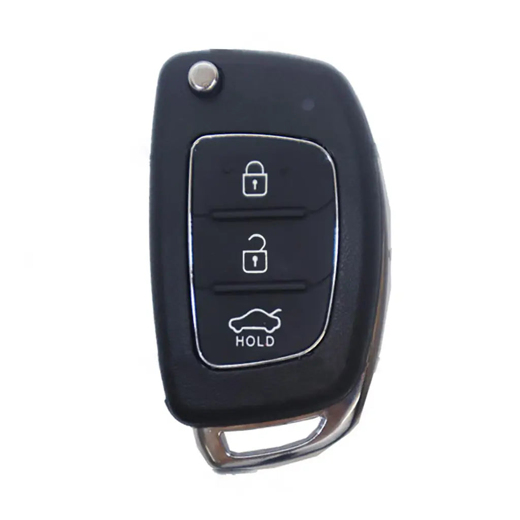 Carcasa De Mando Plegable 3 Botones Hyundai / Kia - Perfil Hyn14R