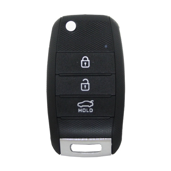 Carcasa De Mando Plegable 3 Botones Hyundai / Kia - Perfil Kia7