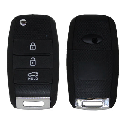 Carcasa De Mando Plegable 3 Botones Hyundai / Kia - Perfil Kia7