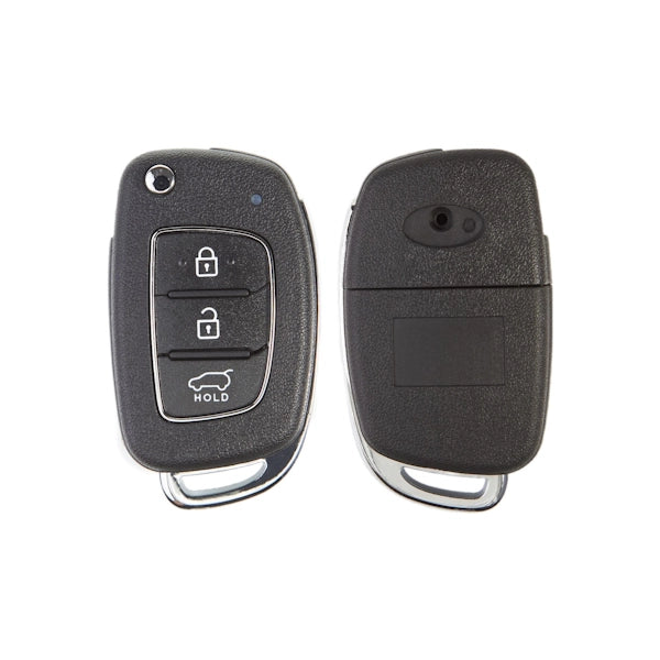 Carcasa De Mando Plegable 3 Botones Hyundai / Kia - Perfil Kia7