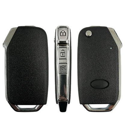 Caixa de controle remoto dobrável Kia com 3 botões - Perfil Kia9te / Hu134