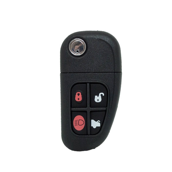 Folding Remote Control Shell Jaguar X-Type 4 Button - Fo21 Profile