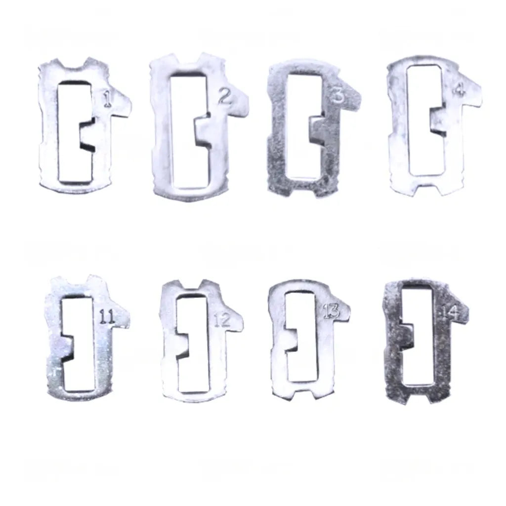 Kit di lame Vag Group 20 pezzi Profilo Hu66 - Hu92