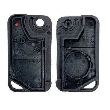 Folding Remote Control Shell Land Rover 2 Button  - Hu58 Profile