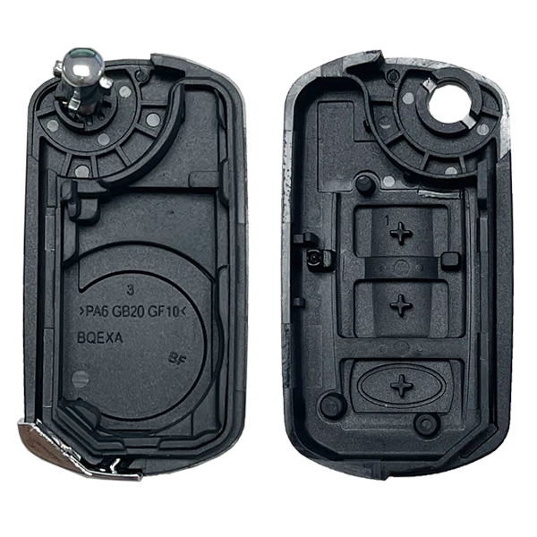 Carcasa De Mando Plegable 3 Botones Land Rover - Perfil Hu92R