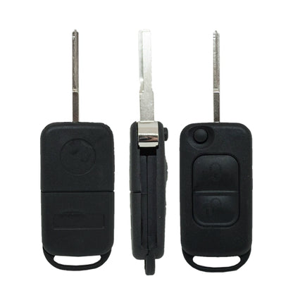 Carcasa De Mando Plegable 2 Botones Mercedes Benz - Perfil Hu64