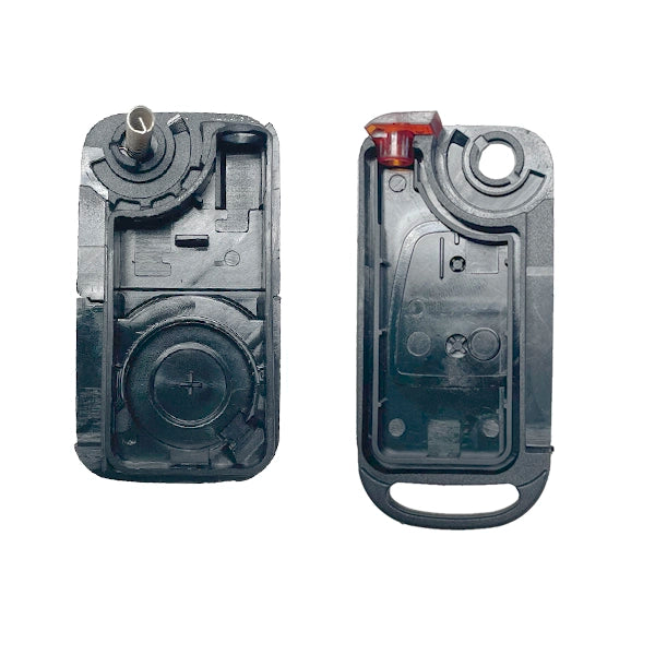 Carcasa De Mando Plegable 2 Botones Mercedes Benz - Perfil Hu64