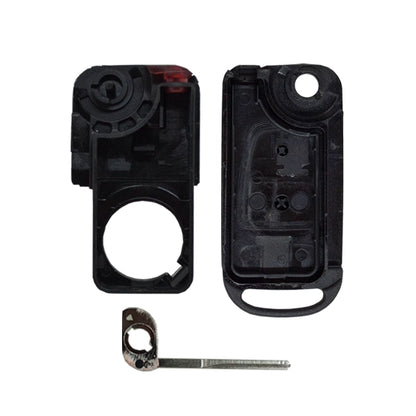 Carcasa De Mando Plegable 2 Botones Mercedes Benz - Perfil Hu64