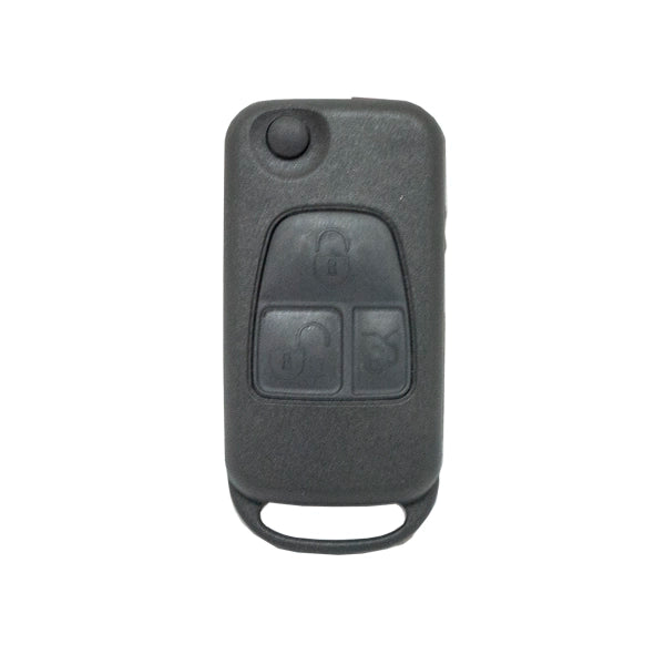 Carcasa De Mando Plegable 3 Botones Mercedes Benz - Perfil Hu64