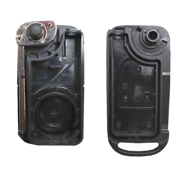 Carcasa De Mando Plegable 3 Botones Mercedes Benz - Perfil Hu64