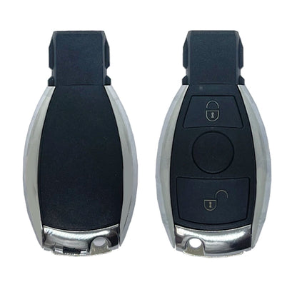 Carcasa De Mando Insertable 2 Botones Mercedes Benz - Perfil Hu64