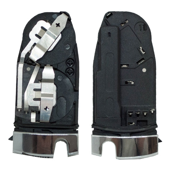 Carcasa De Mando Insertable 3 Botones Mercedes Benz - Perfil Hu64