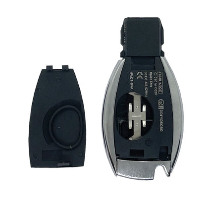 Carcasa De Mando Insertable 2 Botones Mercedes Benz - Perfil Hu64