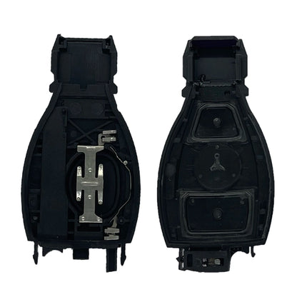 Carcasa De Mando Insertable 2 Botones Mercedes Benz - Perfil Hu64