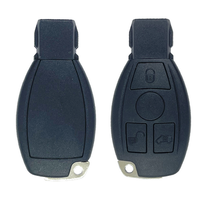 Carcasa De Mando Insertable 3 Botones Mercedes Benz - Perfil Hu64