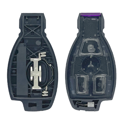 Carcasa De Mando Insertable 3 Botones Mercedes Benz - Perfil Hu64