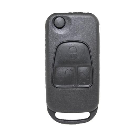 Carcasa De Mando Plegable 3 Botones Mercedes Benz - Perfil Hu64