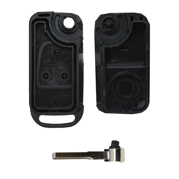 Carcasa De Mando Plegable 3 Botones Mercedes Benz - Perfil Hu64