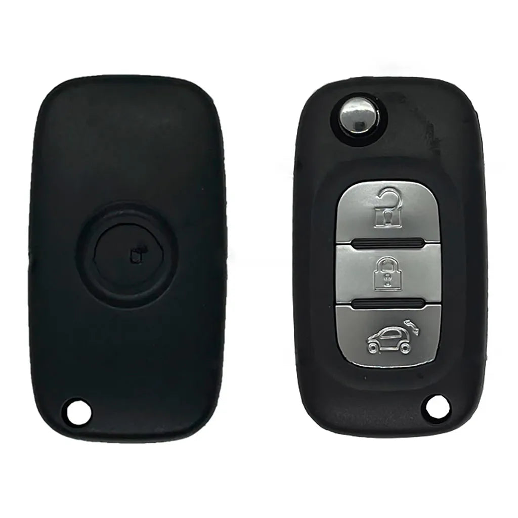 Carcasa De Mando Plegable 3 Botones Mercedes Benz - Perfil Va2