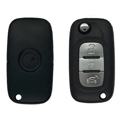 Carcasa De Mando Plegable 3 Botones Mercedes Benz - Perfil Va2