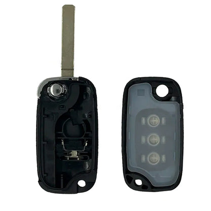 Carcasa De Mando Plegable 3 Botones Mercedes Benz - Perfil Va2