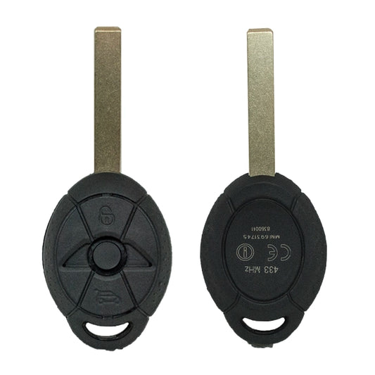 Carcasa De Mando Fijo 3 Botones Mini - Perfil Hu92R