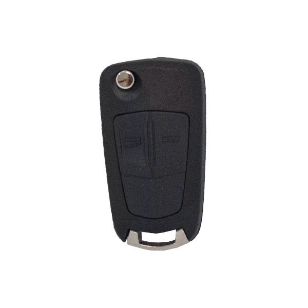 Coque Télécommande Pliable 2 Boutons Opel (Lame Hu100)