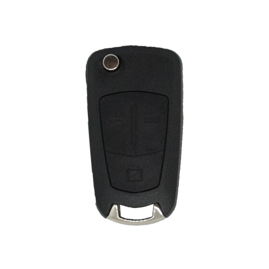 Coque Télécommande Pliable 3 Boutons Opel (Lame Hu100)