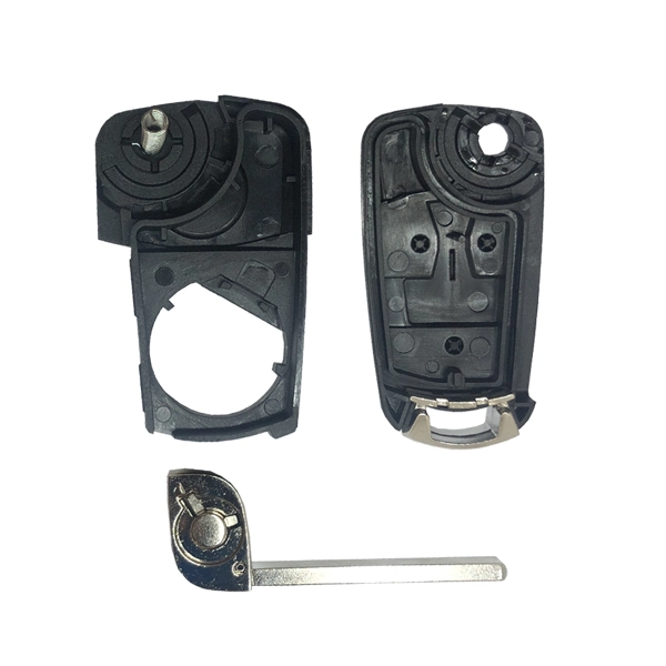 Coque Télécommande Pliable 3 Boutons Opel (Lame Hu100)