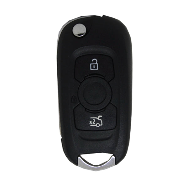 Folding Remote Control Shell Opel 3 Button  - Hu100 Profile