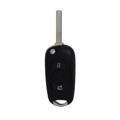 Folding Remote Control Shell Opel 3 Button  - Hu100 Profile
