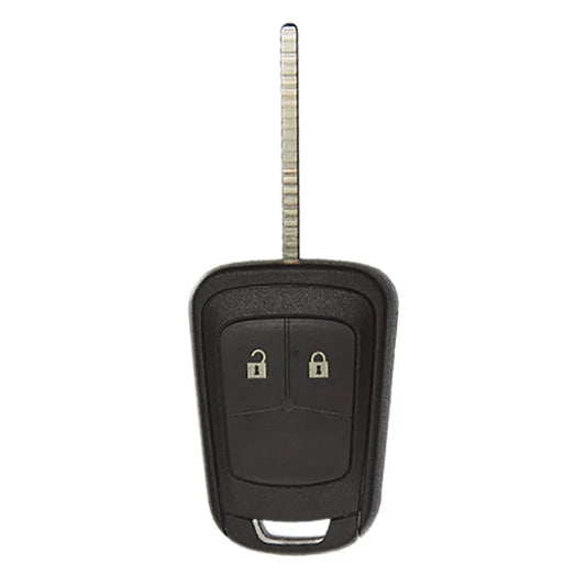 Coque Telecommande Fixe 2 Boutons Opel (Lame Hu100)