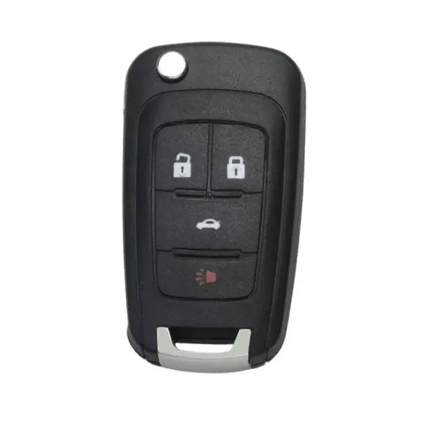 Caixa de controle remoto dobrável Opel 3+1 botões - Perfil Hu100