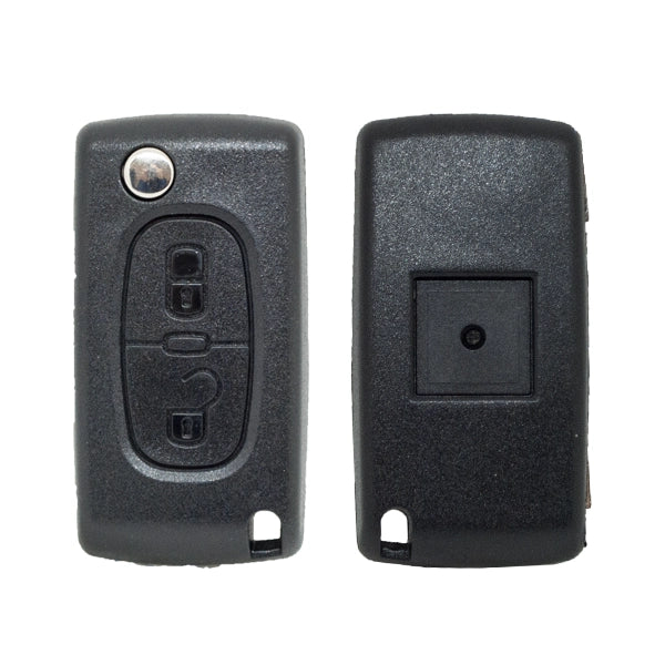 Coque Télécommande Pliable 2 Boutons Psa Lame Va2