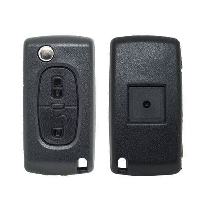 Coque Télécommande Pliable 2 Boutons Psa Lame Va2