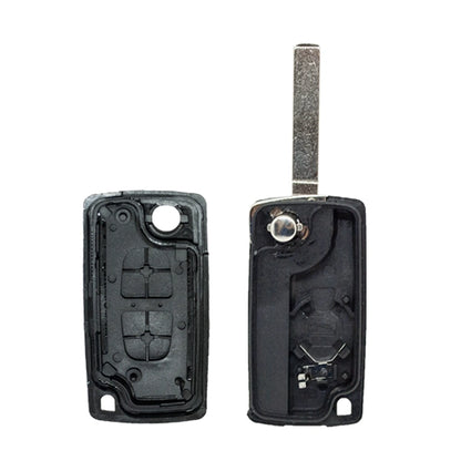 Coque Télécommande Pliable 2 Boutons Psa Lame Va2