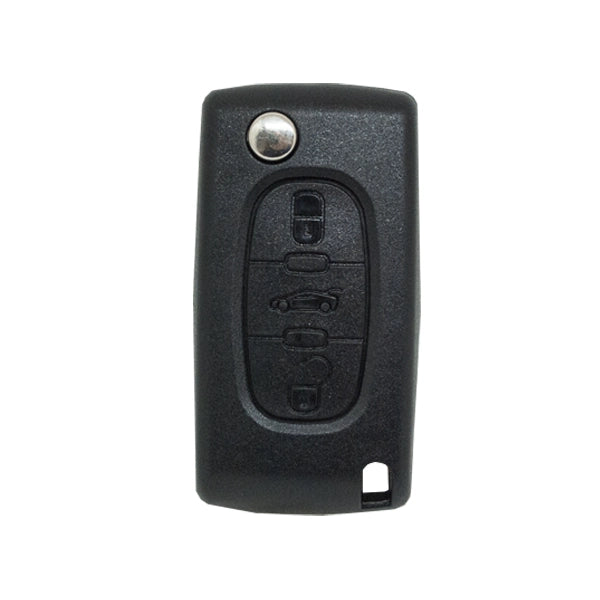 Coque Télécommande Pliable 3 Boutons Psa (Lame Va2)