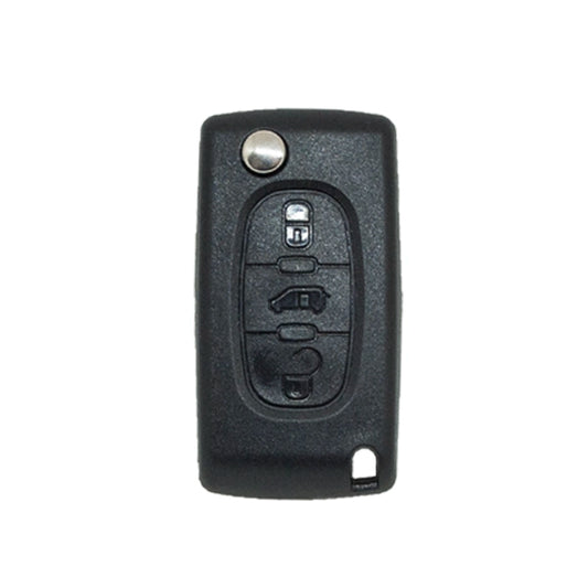 Carcasa De Mando Plegable 3 Botones Citroen Peugeot Fiat Psa - Perfil Hu83