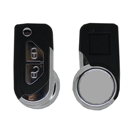 Guscio di Comando Pieghevole 2 Pulsanti Peugeot Citroen