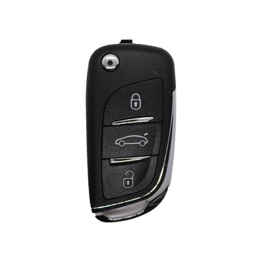 Coque Télécommande Pliable 3 Boutons Citroen (Lame Hu83)