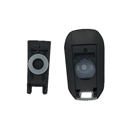 Carcasa De Mando Plegable 3 Botones Peugeot - Perfil Hu83 Luz