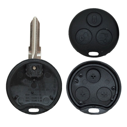 Carcasa De Mando Fijo 3 Botones Smart - Perfil Ym23 Serreta