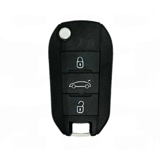 Télécommande pliable Peugeot Citroën Opel 2017-2023 - Réf. d'origine : 1671768880 - Puce : ID4A