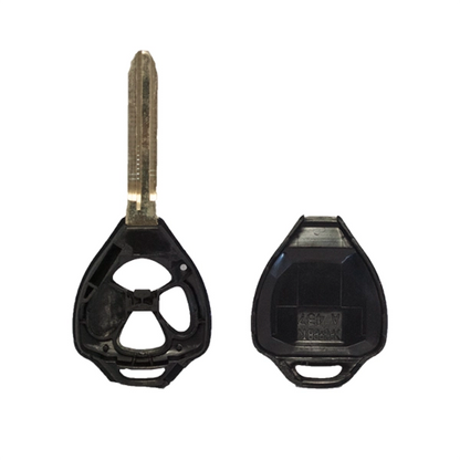 Toyota 3 Button Fixed Remote Control Housing - Toy43 Profile