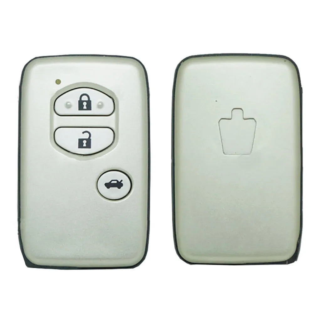 Guscio Keyless 3 Pulsanti Toyota Camry Argentato