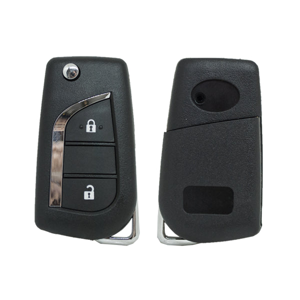 Carcasa Plegable 2 Botones Toyota - Perfil VA2
